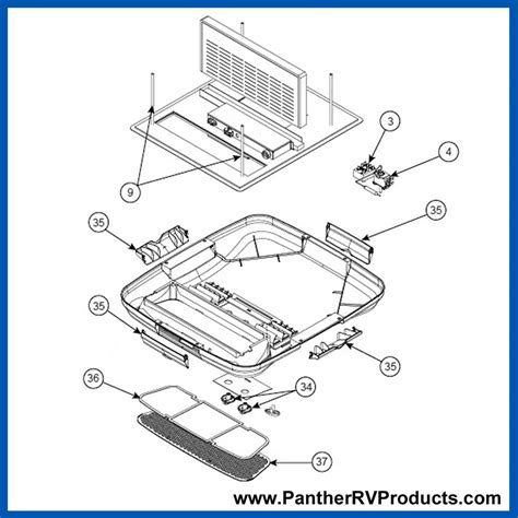 dometic air conditioning parts